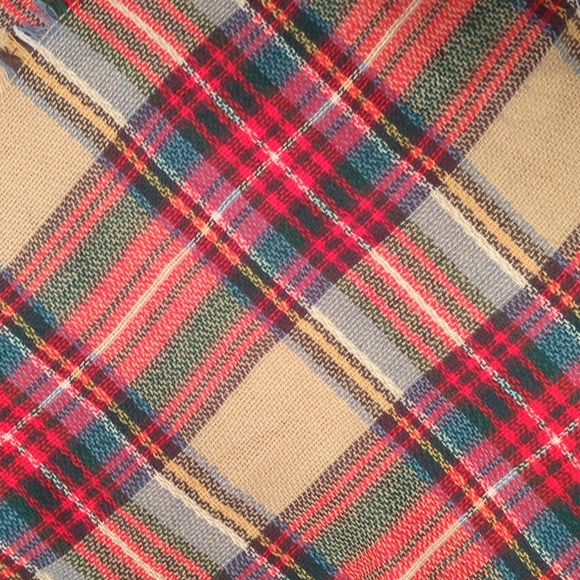 Plaid Blanket Scarf - Picture 1 of 3